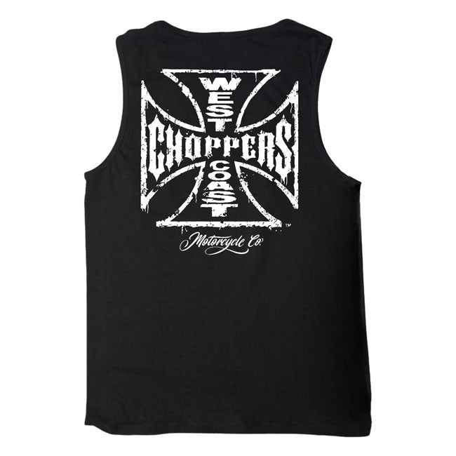WCC Worn Cross tanktop black