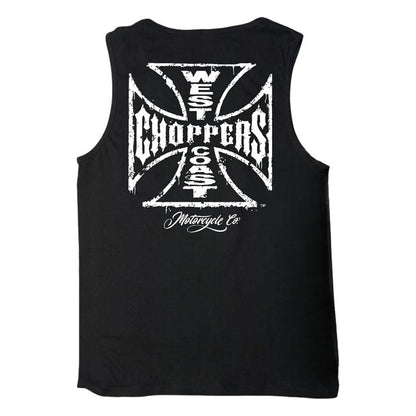 WCC Worn Cross tanktop black