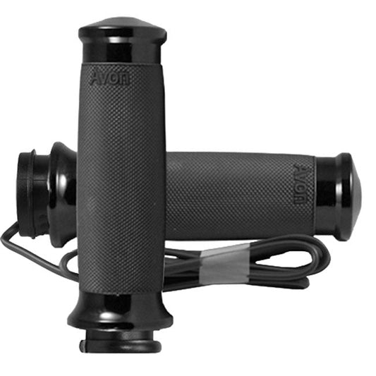 Avon, Heated Custom Contour Grips, Blk Ano , e- Throttle