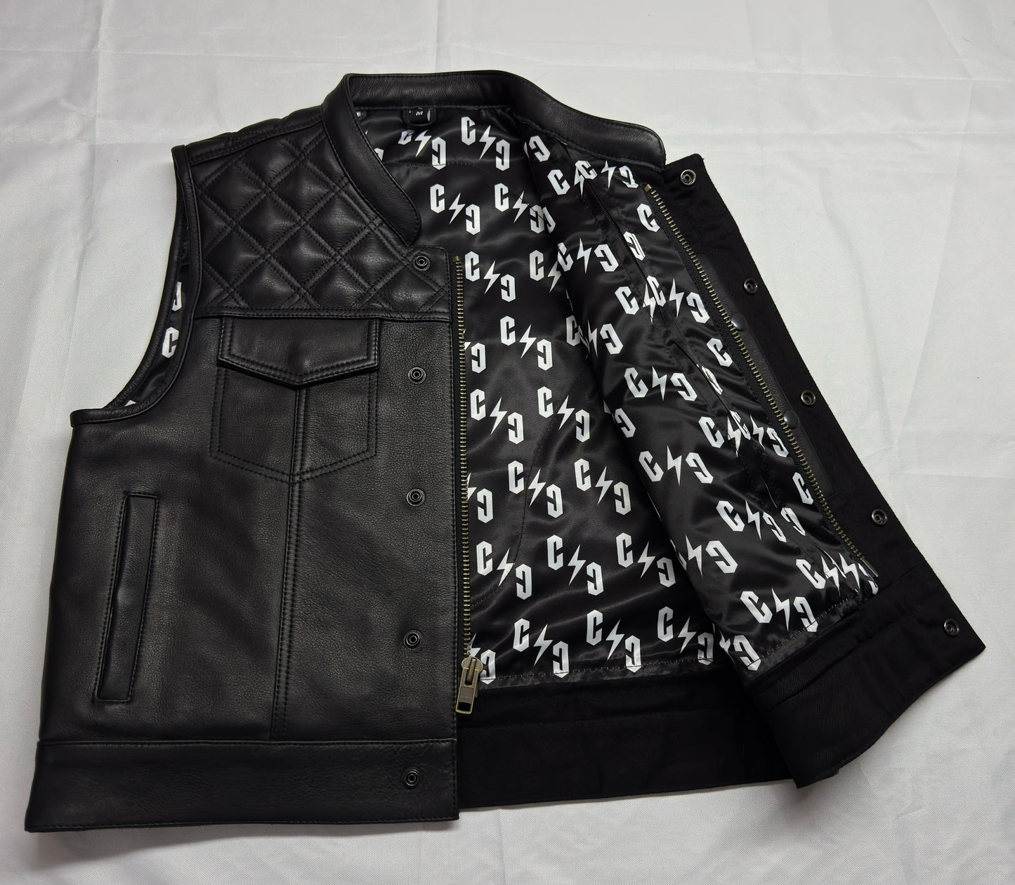 CSD Club Cut Leather Vest