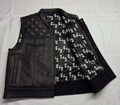 CSD Club Cut Leather Vest