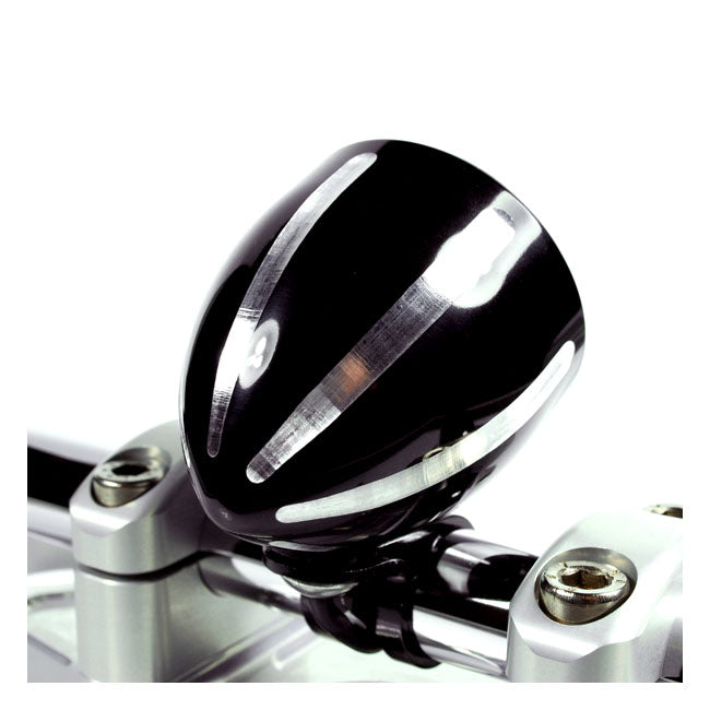 Motogadget, Tiny mount cup ''Grooved'' 22mm. Black CC