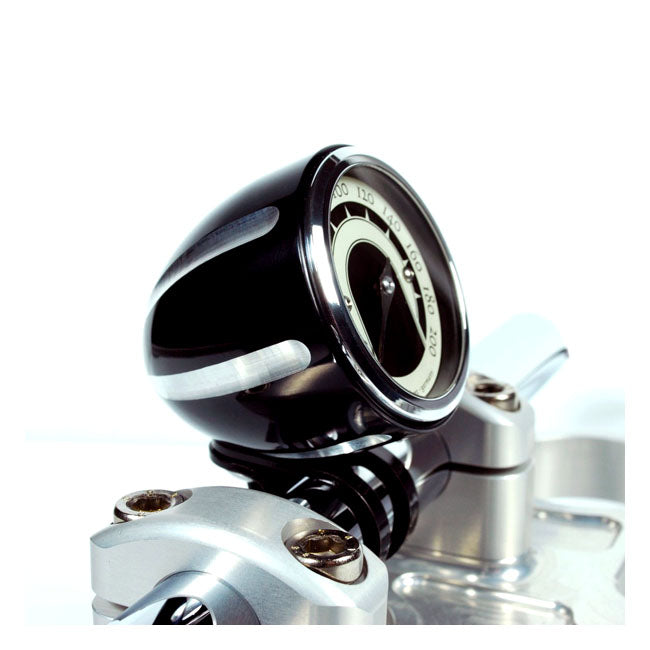 Motogadget, Tiny mount cup ''Grooved'' 22mm. Black CC