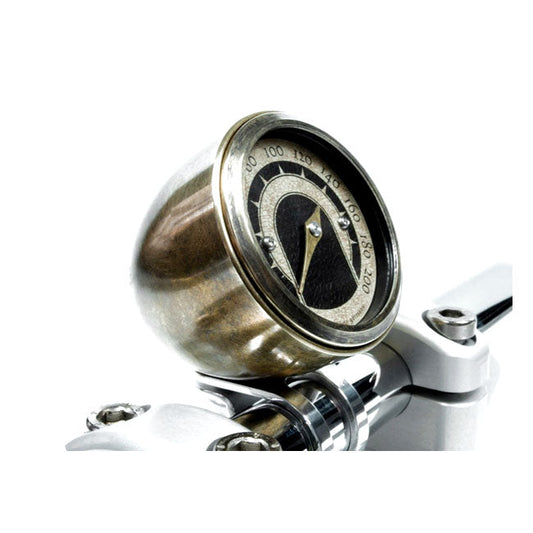 Motogadget, Tiny mount cup ''Vintage Brass'' 22mm. Black