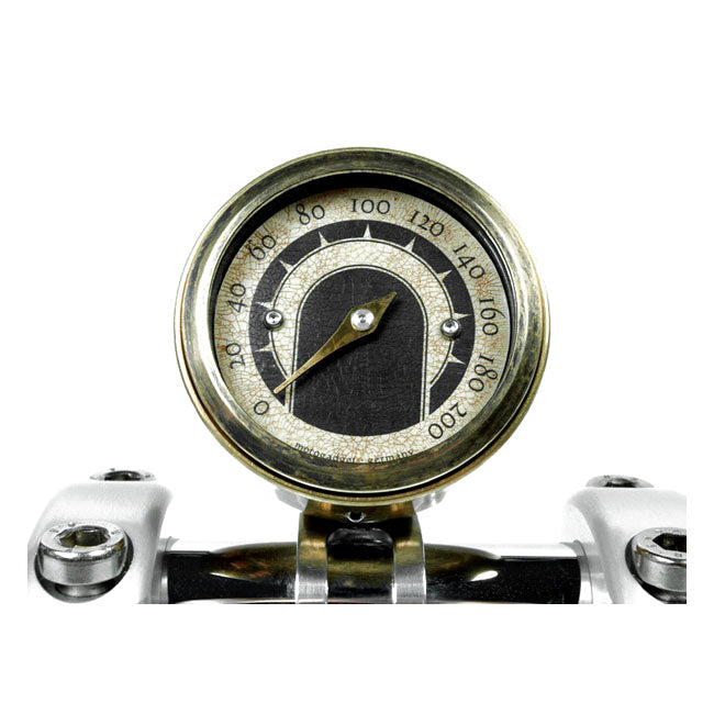 Motogadget, Tiny mount cup ''Vintage Brass'' 22mm. Black