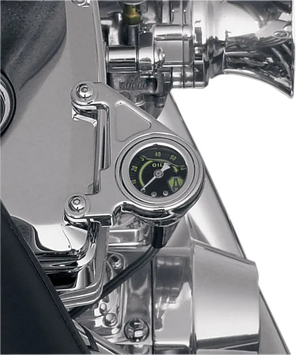 Arlen Ness Oil Pressure Gauge Kit - Twin Cam