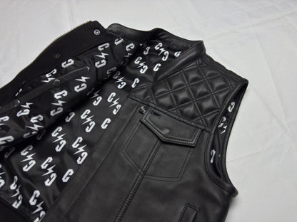 CSD Club Cut Leather Vest