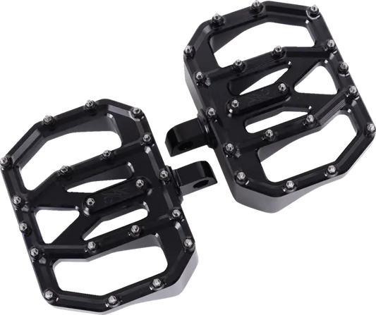 Thrashin Supply Aggressor Mini Floor Boards - M8 Softail Front