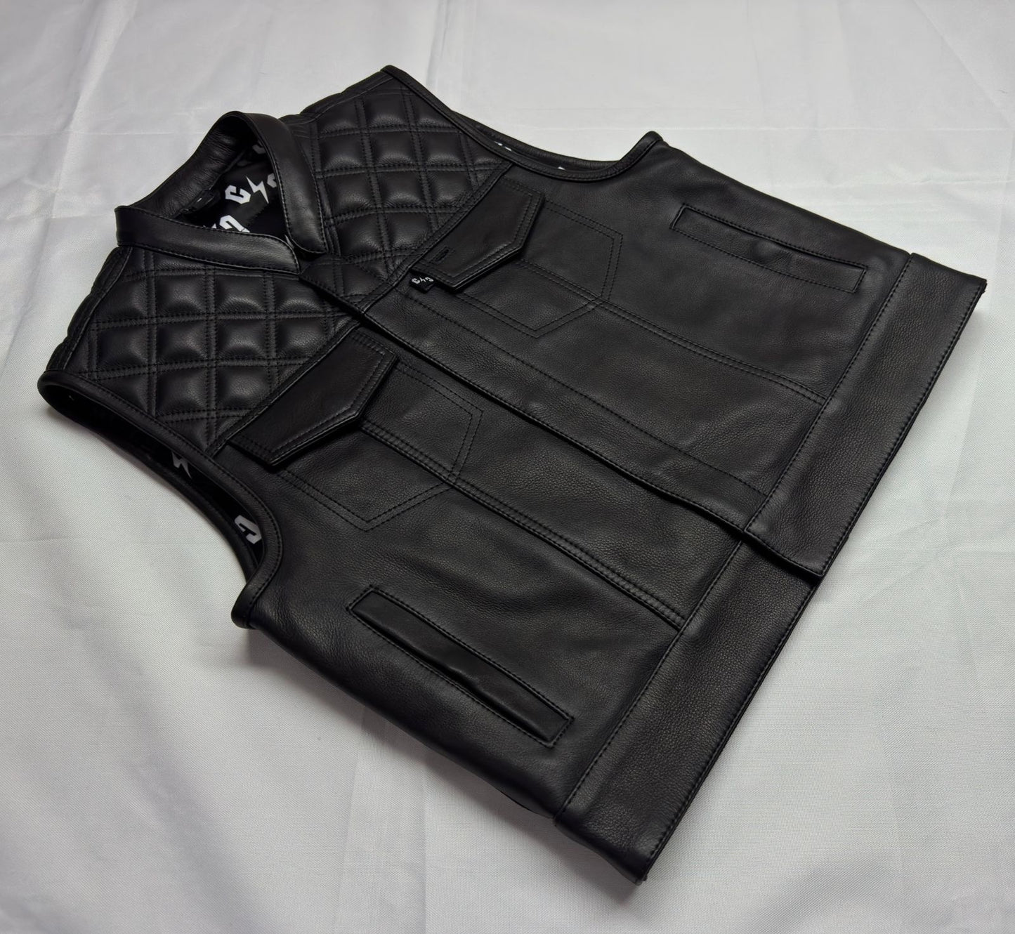 CSD Club Cut Leather Vest