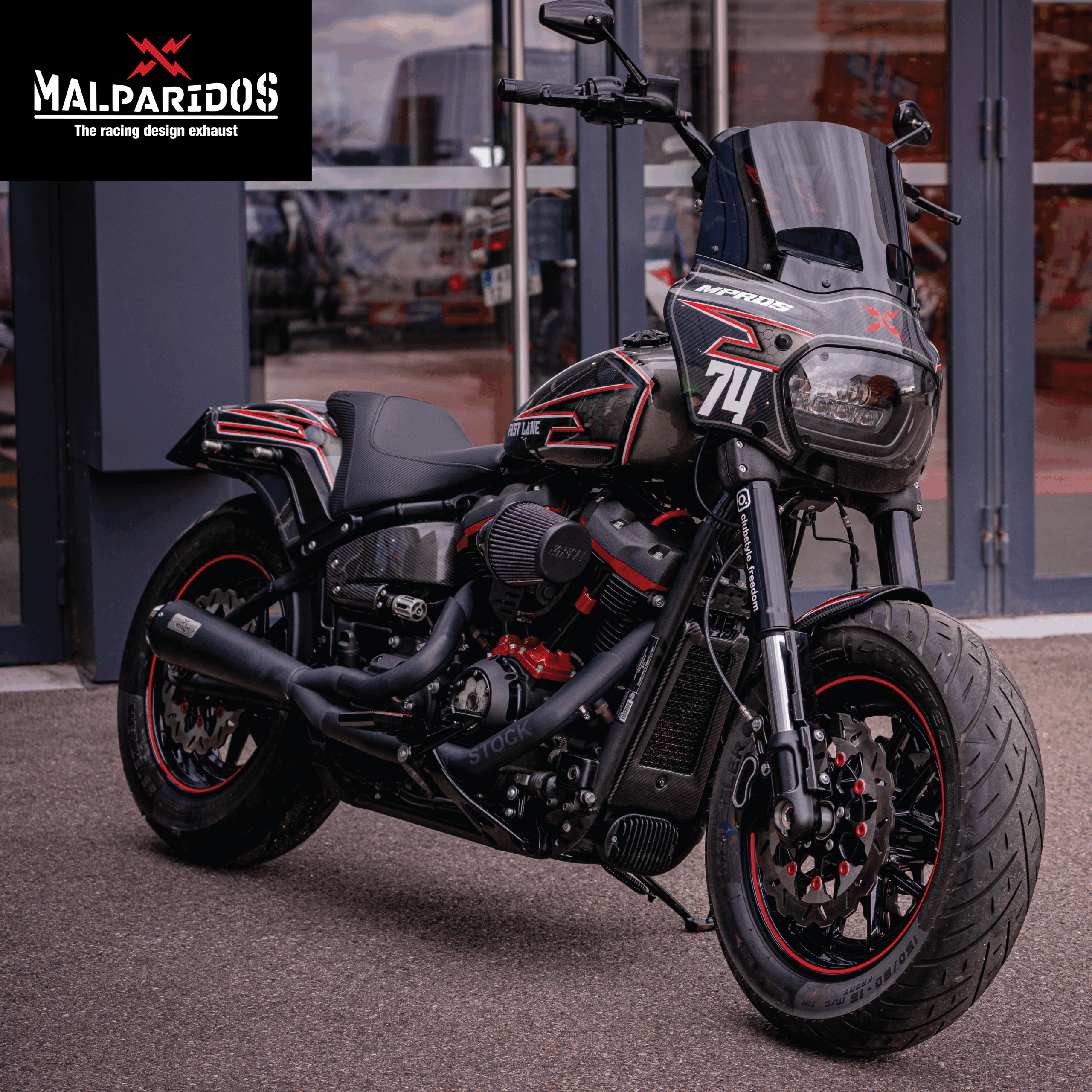 Échappement Malparidos Racing