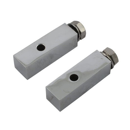 5/8" foot peg extension bar. 2" (51mm) long
