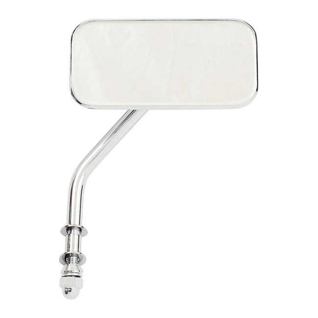 Small rectangular mirror short stem