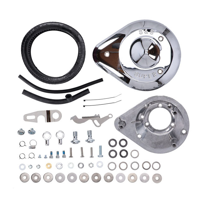 S&S, teardrop air cleaner assembly