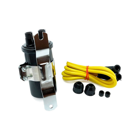 Round custom ignition coil kit, 12v