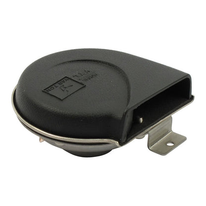 Marine horn, with ABS snail shell cover. Black