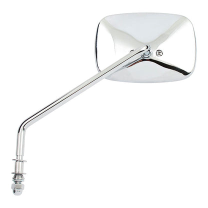 Late OEM style mirror, long stem, left side