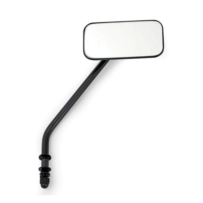 Small rectangular mirror long stem