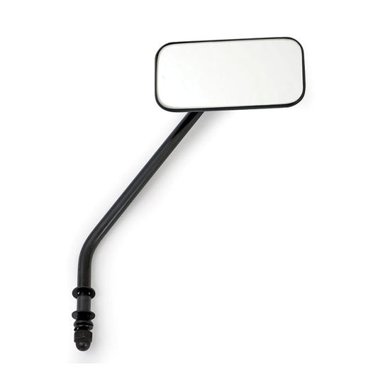 Small rectangular mirror long stem