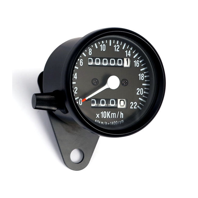 Mini speedo, 2:1 kmh with tripmeter