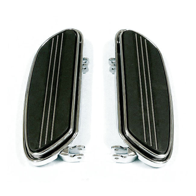 Runway rider floorboards, 1" extended