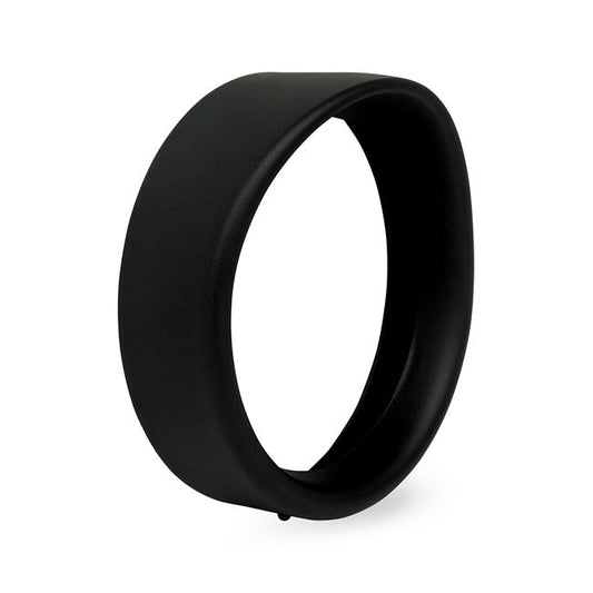 Recessed trim ring with visor 7" headlamp Black wrinkle