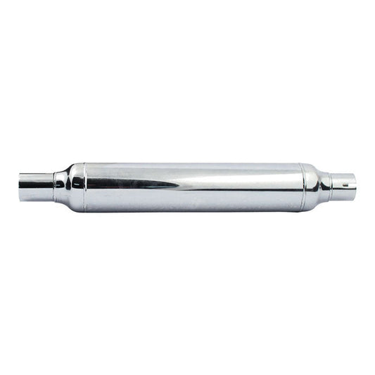 58-E78 OEM style Cigar type muffler 22" long chrome
