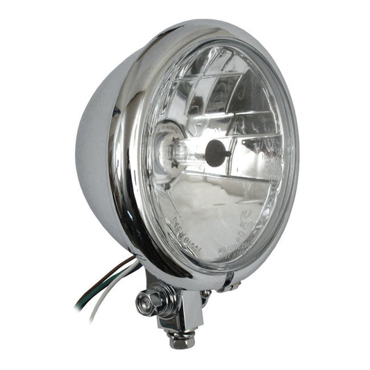 Bates style 5-3/4" prismic H4 headlamp