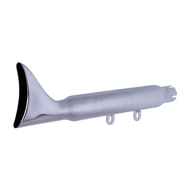 Paughco, Replacement muffler. Fishtail. Chrome