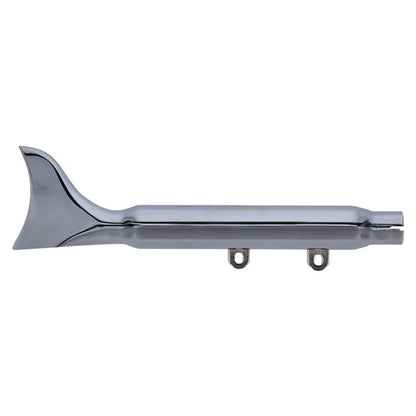 Paughco, Replacement muffler. Fishtail. Chrome