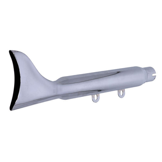 Paughco, Replacement muffler. Fishtail. Chrome
