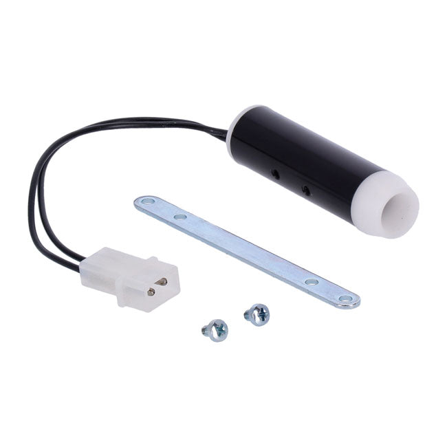 Dynatek, custom shift light. Black anodized