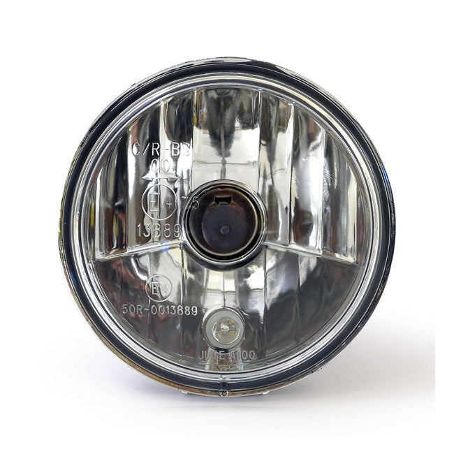 Headlamp unit HSI 12v 35w/35w. Clear lens. 4-1/2"