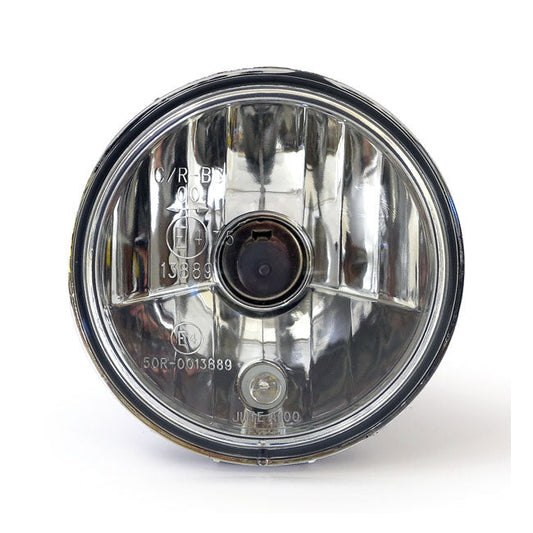 Headlamp unit HSI 12v 35w/35w. Clear lens. 4-1/2"