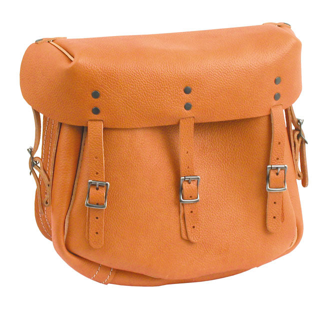 Army style saddlebags, brown