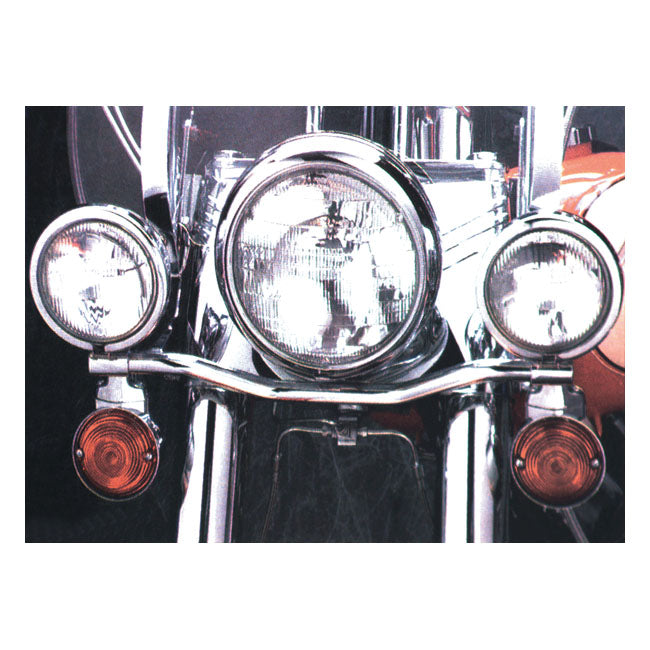 Spotlamp/passing lamp mount bar