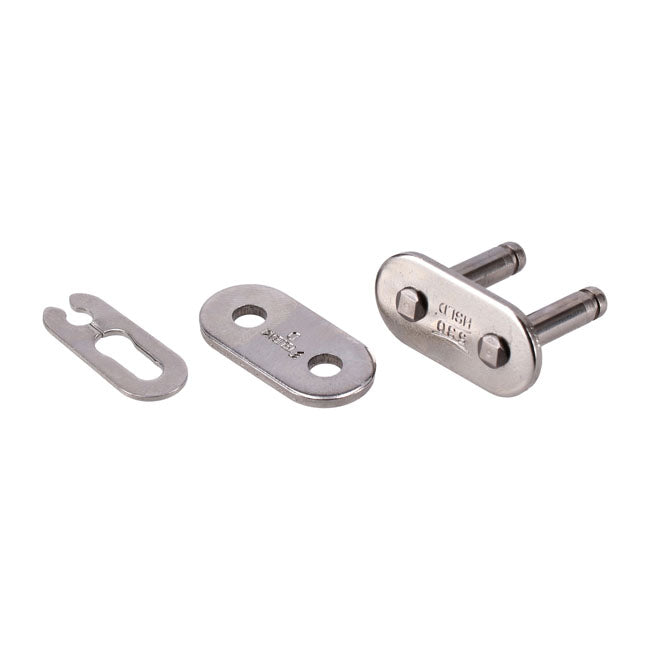 Tsubaki master link, for 530 series QRN Delta chains (con.)