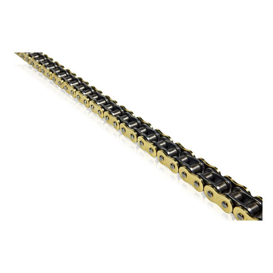 Tsubaki, 530 RQ1 X-ring chain. Gold. 120 links