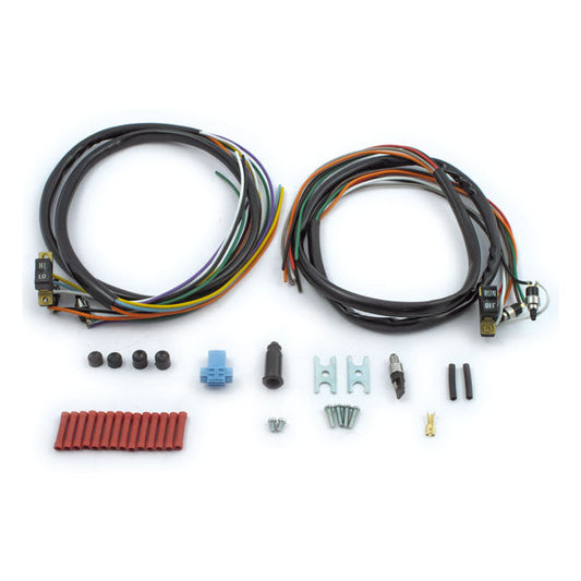 Handlebar wire switch kit Black switches