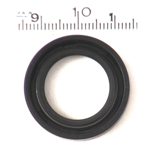 James, oil seal starter shaft. Dual lip
