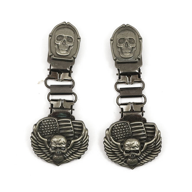 Ryder Front clips Bones/Skull