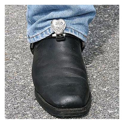 Ryder Front clips Heart/Skull