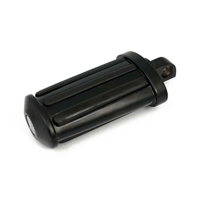 Rail kick pedal flat style with rubber inlays