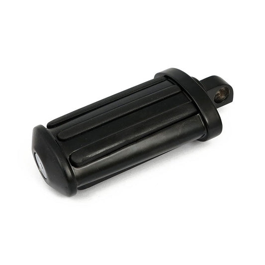 Rail kick pedal flat style with rubber inlays