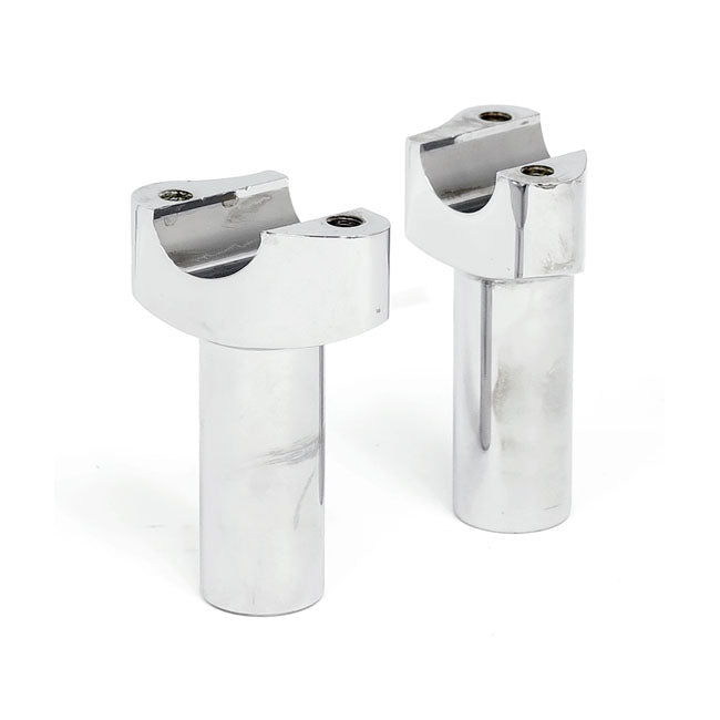 Forged aluminum risers straight, 3-1/2" rise