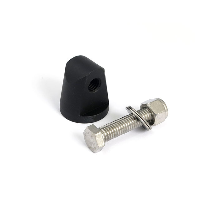 Straight cone headlamp mount block