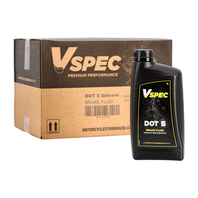 Vspec, Brake fluid DOT 5 Silicone. 1 liter.