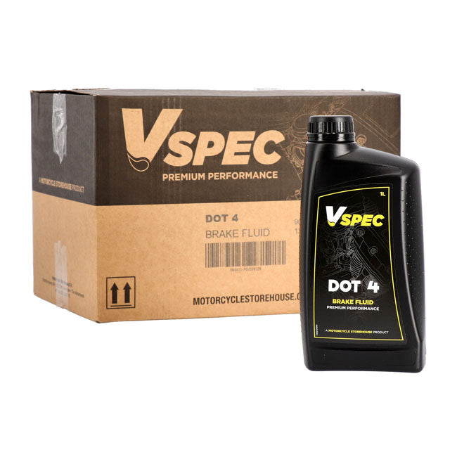 Vspec, brake fluid DOT 4. 1 liter