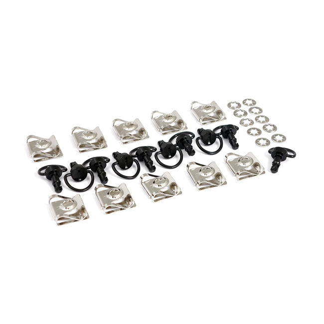 M6 quick-lock fastener set