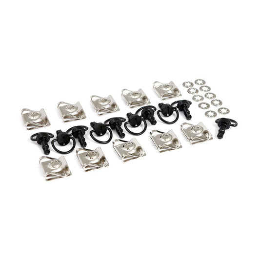 M6 quick-lock fastener set