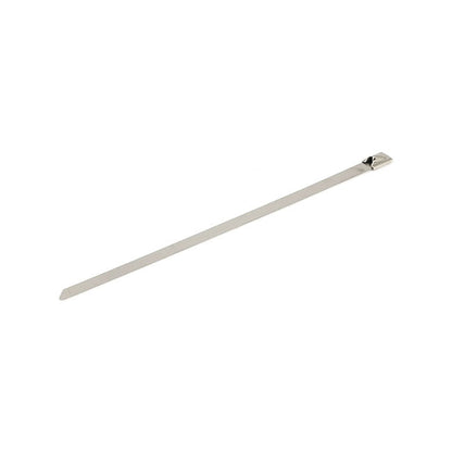 Exhaust tie wraps 8" long clear stainless